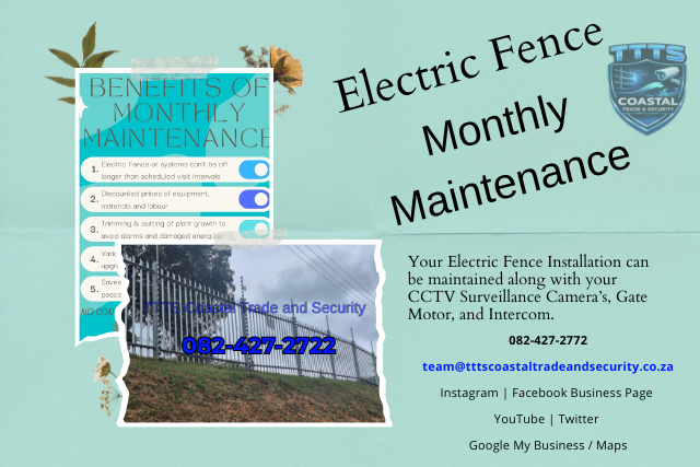TTTS Coastal Trade and Security Monthly Maintenance