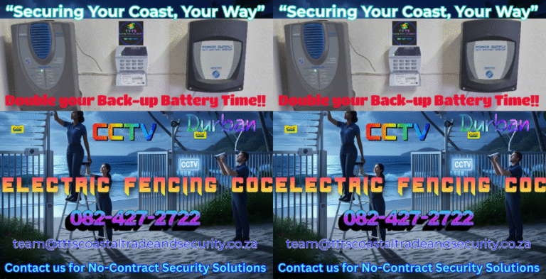 Double Your Battery Back-up Time! TTTS Coastal Trade and Security (PTY) Ltd