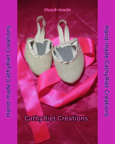 Hand-made CathyRiet Creations Rhythmic Gymnastics Toe Shoes